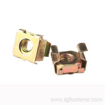 Cassette nut cage nut with color zinc plated cage nut